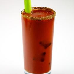 Photo of Bloody Mary — Bloody Mary Coctail with celery stalk.
Source: https://www.flickr.com/photos/preppybyday/5076908724/
Evan Swigart from Chicago, USA