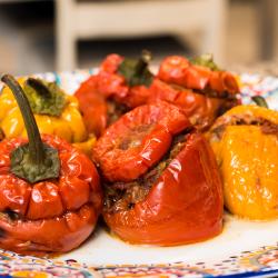 Photo of Stuffed bell peppers — 